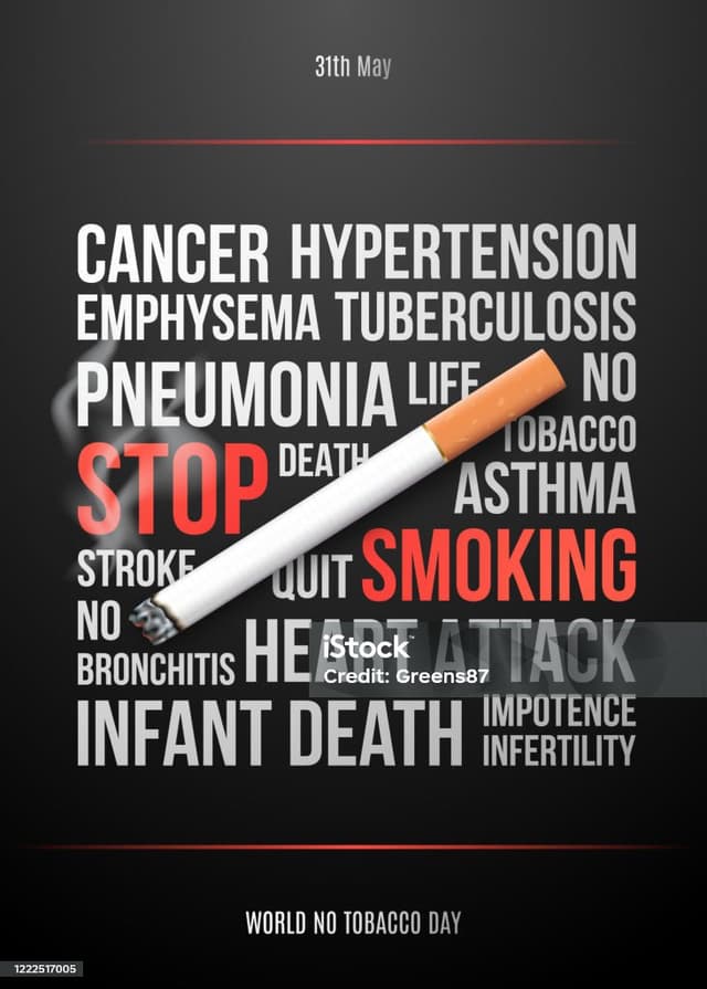 Thumbnail for 🛑 Addiction is Not a Fashion.      🗓️ World No Tobacco Day – May 31st